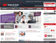 Tablet Screenshot of banque-de-savoie.fr